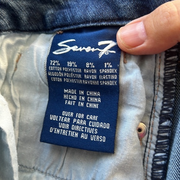 Seven 7 flare jeans. Size 10 - Picture 7 of 10